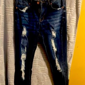 S.O.N.G Perfect high rise skinny cropped ankle